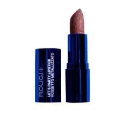 Rougj Let's Party Lipstick 01 Rosa - Rossetto metallizzato illuminante per le labbra, 4 g