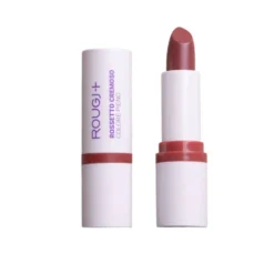 Rougj Rossetto Cremoso Colore Pieno 02 Nude Rose - Rossetto emolliente per le labbra, 1 stick