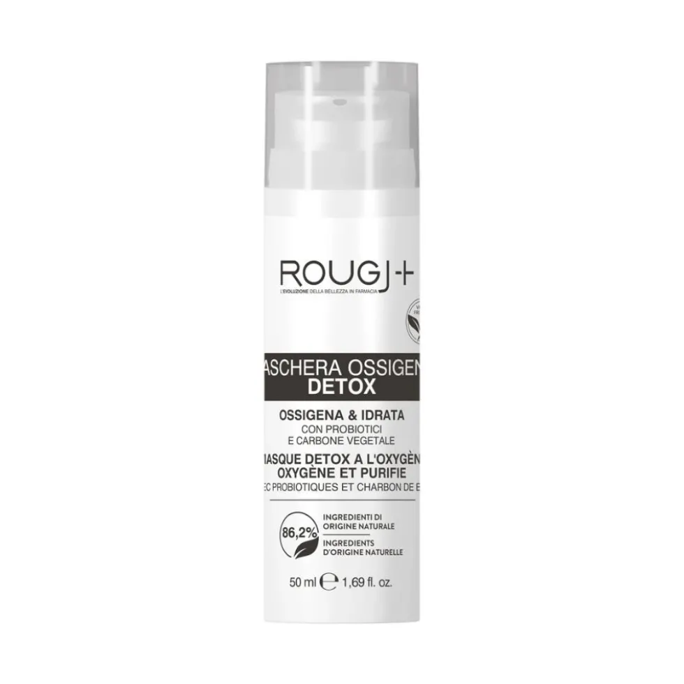 Rougj SkinCare - Maschera Viso all'Ossigeno Detox, 50ml