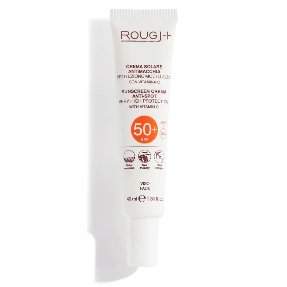 Rougj Solare - Crema Solare Viso Anti Macchia SPF50+, 40ml