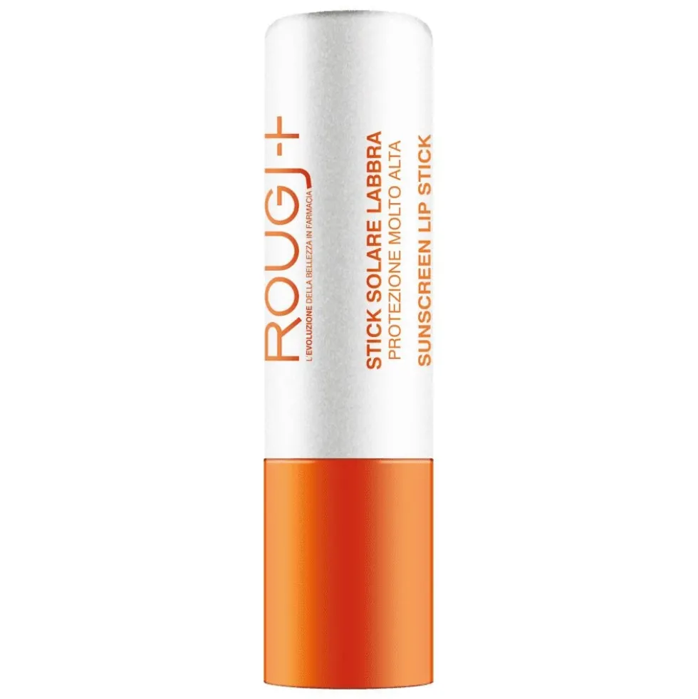 Rougj Stick Labbra SPF50+ - Solare in stick per la protezione e l'idratazione delle labbra, 6 g