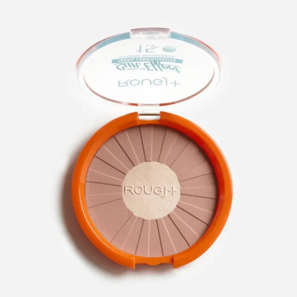 Rougj Sun Effect 01 - Terra abbronzante e illuminante per un incarnato caldo con SPF 15, 9 g