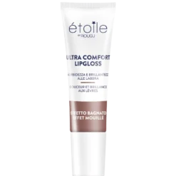 Rougj Étoile - Lipgloss Ultra Comfort Effetto Bagnato Colore N. 2 Pesca, 10ml
