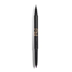 Rougj x Liu Jo Double Liner Autunno - Eyeliner a doppia punta viola per il trucco occhi, 1 pezzo