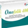 RP Farma Omofolik 400 - Omofolik 30cpr integratore per il metabolismo dell'omocisteina, 30 g