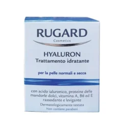 Rugard Cosmetics Hyaluron Trattamento Viso Idratante Per Pelle Secca, 50ml