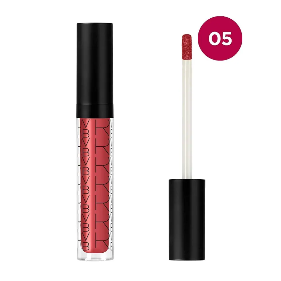 RVB Lab Ever&Ever Matt Rossetto Liquido Opaco Lunga Tenuta 12H Colore 05, 6.5ml