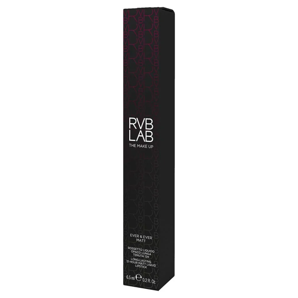 RVB Lab Ever&Ever Matt Rossetto Liquido Opaco Lunga Tenuta 12H Colore 04, 6.5ml