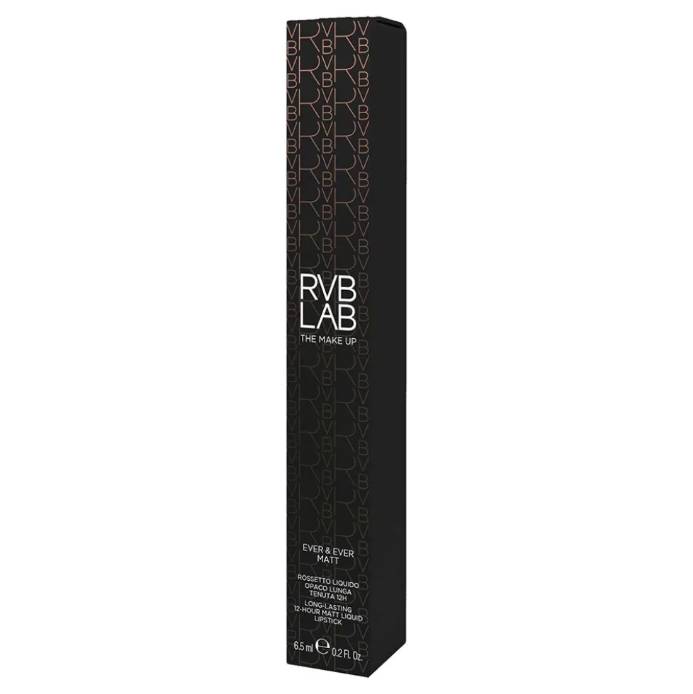 RVB Lab Ever&Ever Matt Rossetto Liquido Opaco Lunga Tenuta 12H Colore 02, 6.5ml
