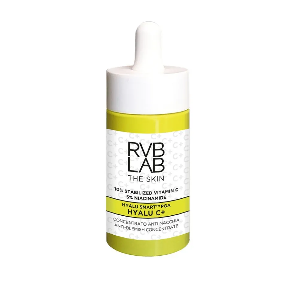 RVB Lab Hyalu C+ - Siero concentrato per il trattamento delle macchie e delle rughe, 30 ml