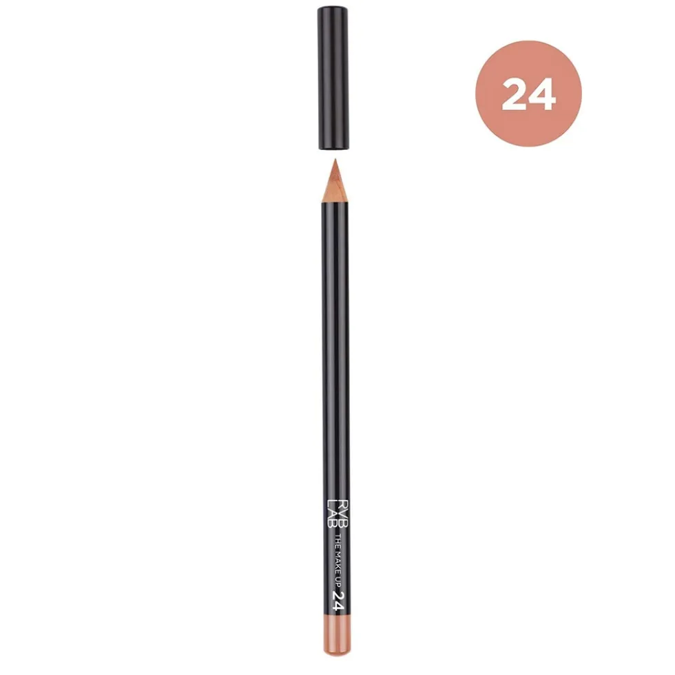 RVB Lab Matita Labbra N. 24 - Matita labbra per definire il contorno in modo naturale, 1,5 g