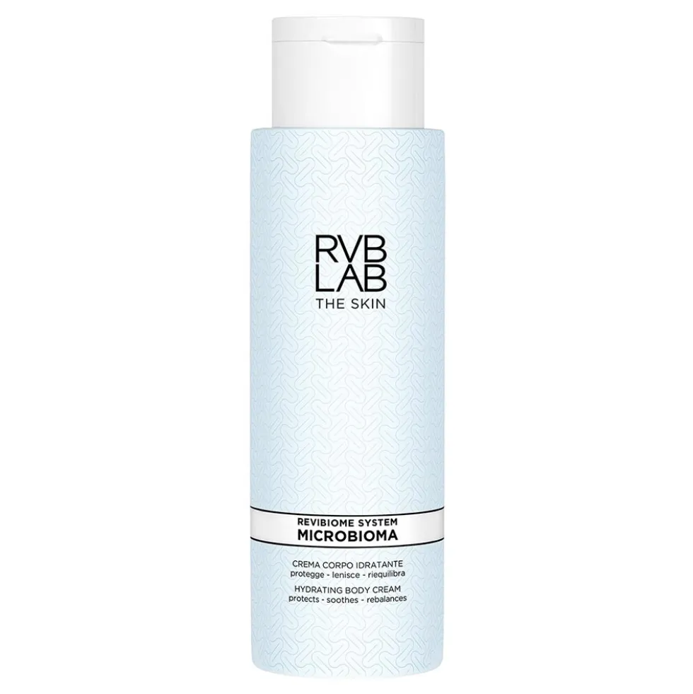 RVB Lab Microbioma - Crema Corpo Idratante per Pelle Secca o Irritata, 350ml