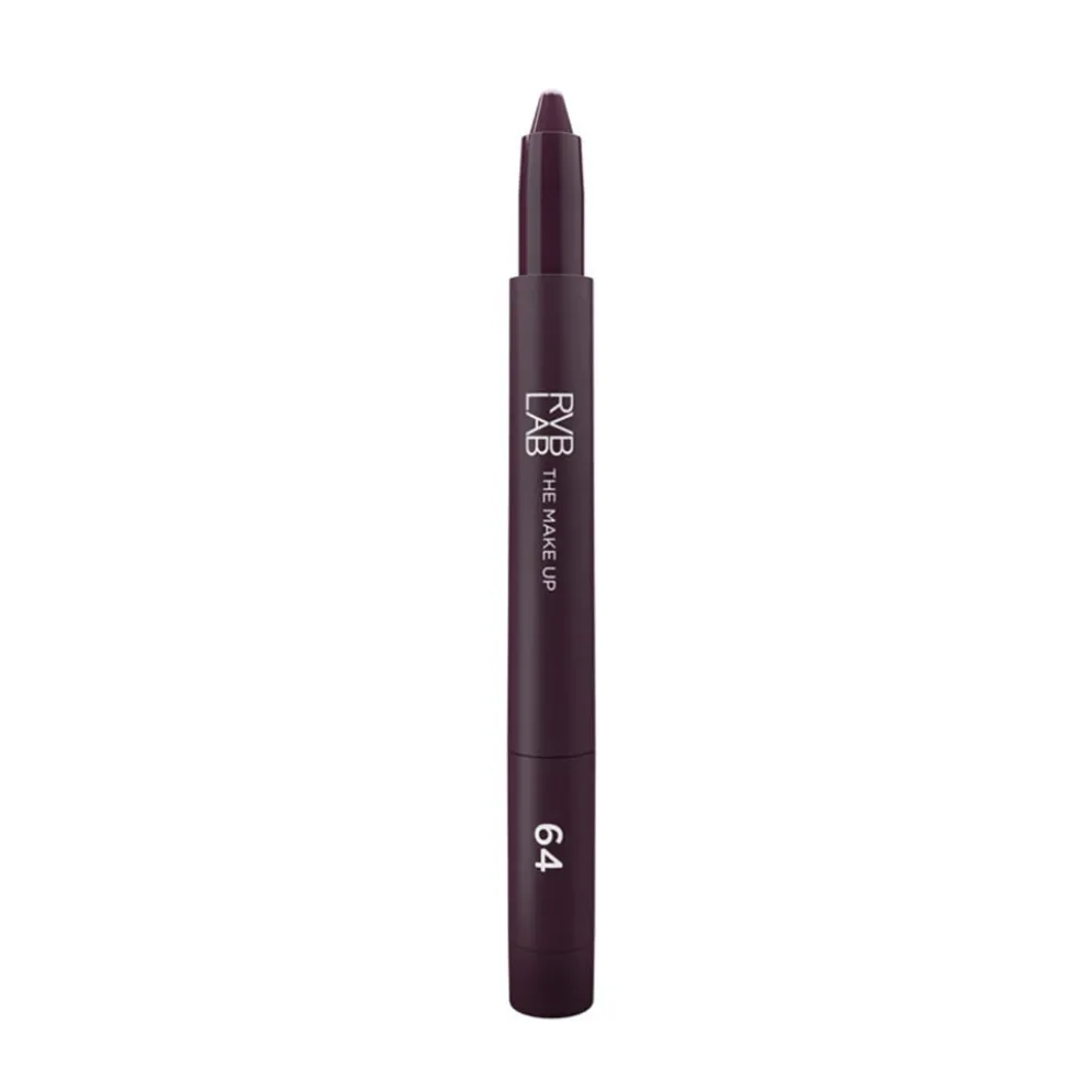 RVB Lab More Than This 3 in 1 Ombretto Kajal e Eyeliner Colore N. 64 Viola, 0.8g