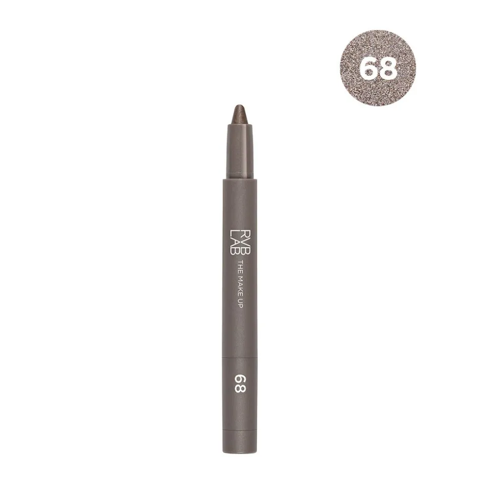 RVB Lab More Than This Kajal Eyeliner Eyeshadow N. 68 Tortora Perlato, 0.8g