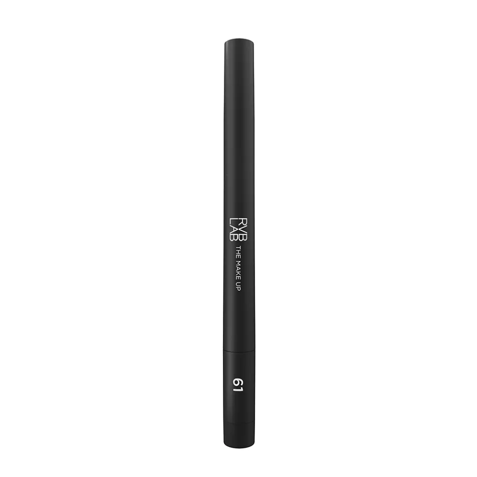 RVB Lab More Than This - Ombretto, kajal e eyeliner 3 in 1 nero n. 61 a lunga tenuta, 0,8 g