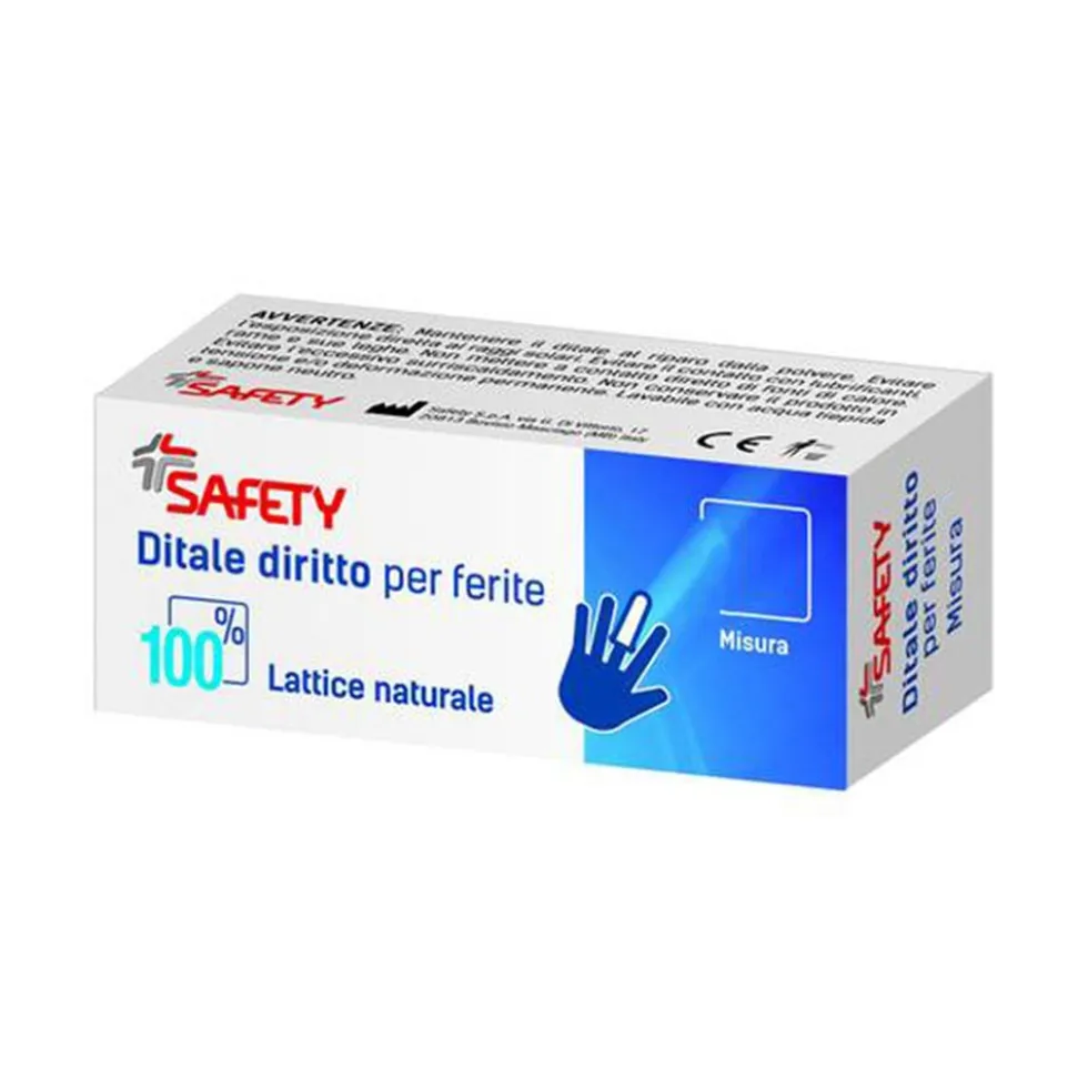 Safety Ditale Lattice Diritto Contenzione e Medicazione Taglia 4, 1 Pezzo