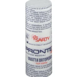 Safety Prontex Benda cotone di Germania - Benda per fasciature sottogesso, 1 pezzo da 15 cm x 4 m