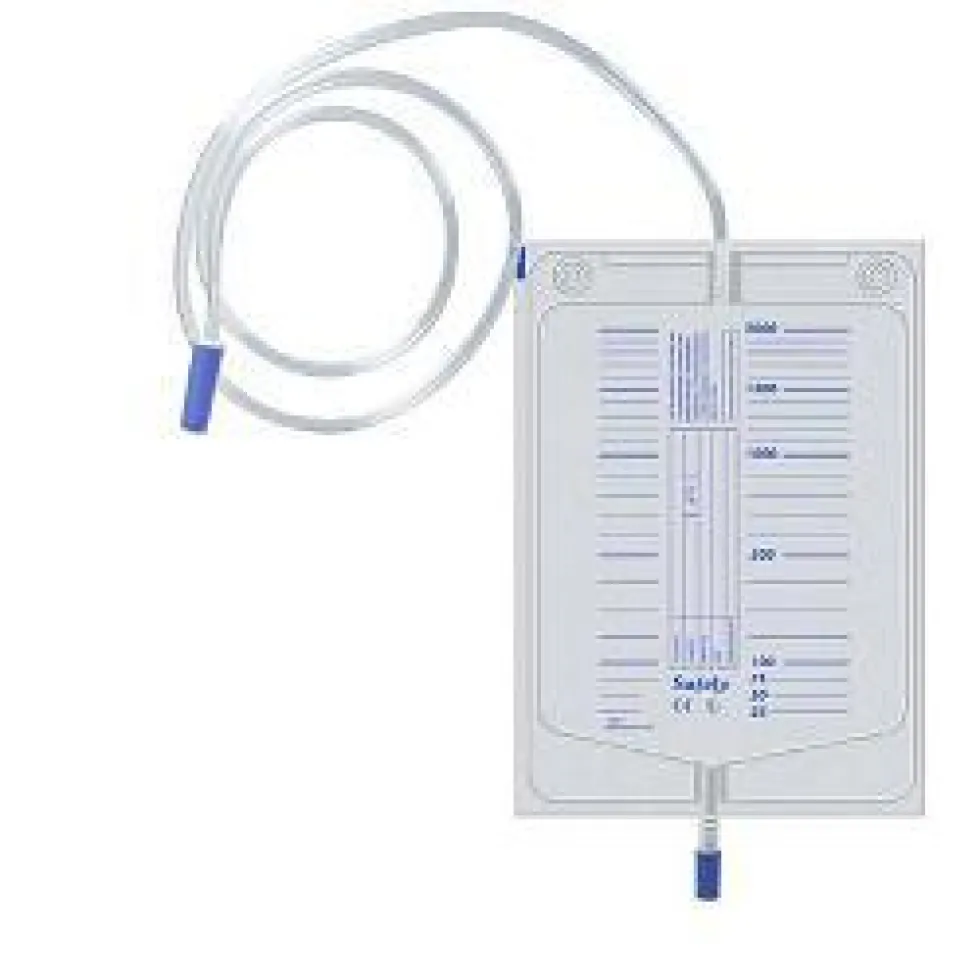Safety Sacca Da Letto Per Raccolta Urina Con Scarico Tubo 130 cm 1 Pezzo