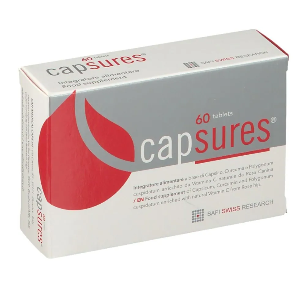 Safi Medical Capsures Integratore Alimentare, 60 Compresse