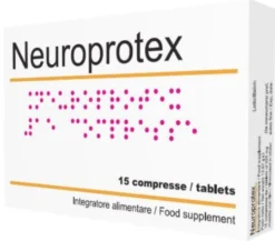 Sage Pharma Neuroprotex - Integratore per il sistema nervoso e la stanchezza, 15 compresse