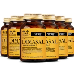 Salugea Dimasal Nuova Formula Integratore Controllo del Peso, 60 Capsule Vegetali