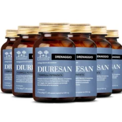 Salugea Diuresan Formula Potenziata Integratore Drenante Naturale, 60 Capsule Vegetali