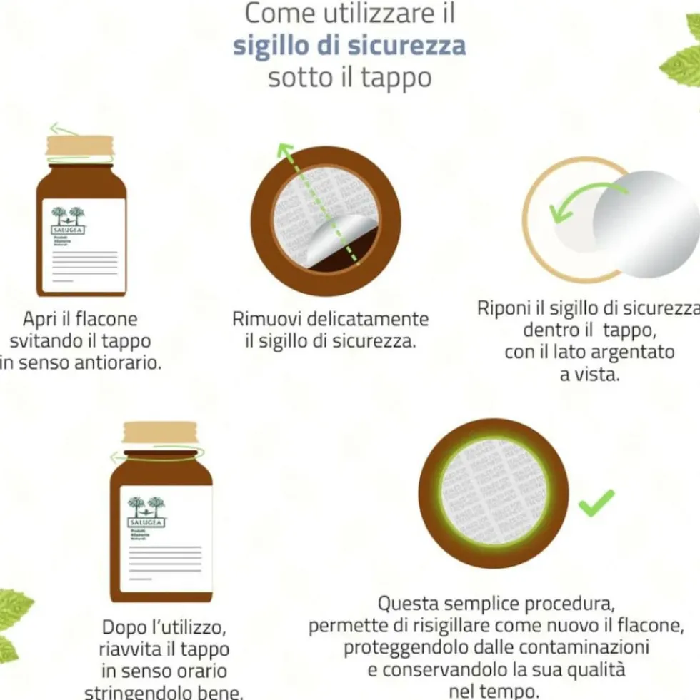 Salugea Diuresan Formula Potenziata Integratore Drenante Naturale, 60 Capsule Vegetali