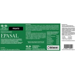 Salugea Epasal Integratore Depurazione del Fegato, 60 Capsule Vegetali