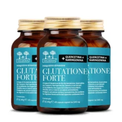 Salugea Glutatione Forte Integratore Antiossidante, 60 Capsule Vegetali