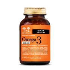 Salugea Omega 3 Krill Oil Integratore Olio di Krill, 60 Perle