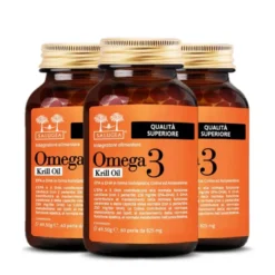 Salugea Omega 3 Krill Oil Integratore Olio di Krill, 60 Perle