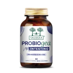 Salugea ProbioGea Intestino Integratore Probiotico, 60 Capsule Vegetali Acido-Resistenti