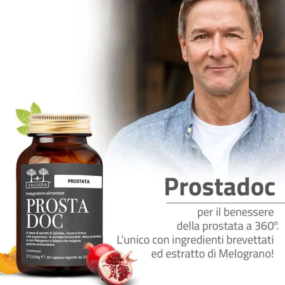 Salugea Prostadoc Integratore Prostata, 60 Capsule Vegetali
