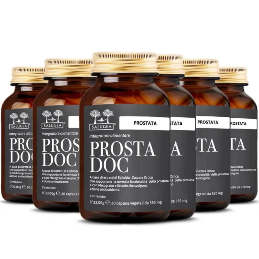 Salugea Prostadoc Integratore Prostata, 60 Capsule Vegetali