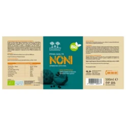 Salugea Succo Noni Bio Integratore Stanchezza Fisica e Mentale, 500ml