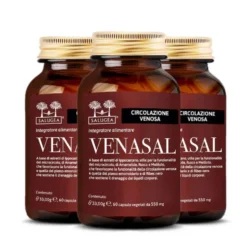 Salugea Venasal Integratore Circolazione Venosa, 60 Capsule Vegetali
