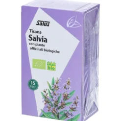 Salus Tisana salvia bio per la digestione e l'ipersudorazione, 15 filtri