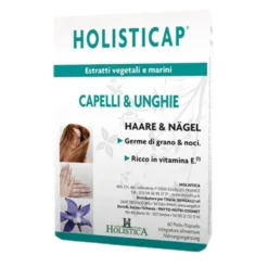 Sangalli Holistica - Holisticap Integratore per la crescita di capelli e unghie, 60 capsule