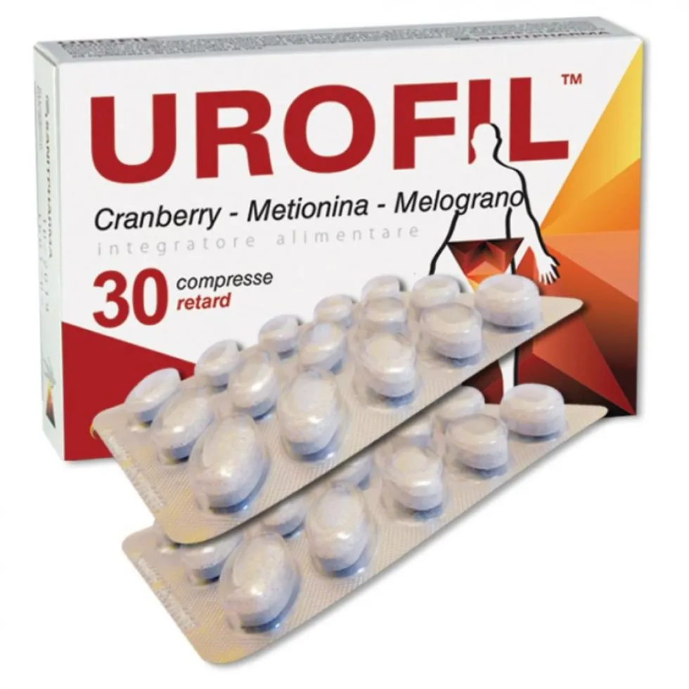 Sanitpharma Urofil - integratore il benessere urinario contro la cistite, 30 compresse