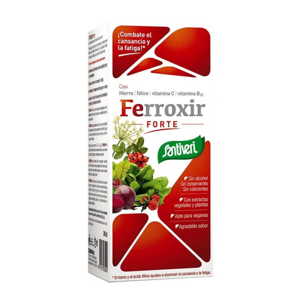 Santiveri Ferroxir Forte Integratore Alimentare, 240ml