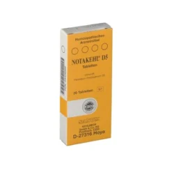 SANUM-Kehlbeck Notakehl D5 Medicinale Omeopatico Immuno Isopatico, 20 Compresse