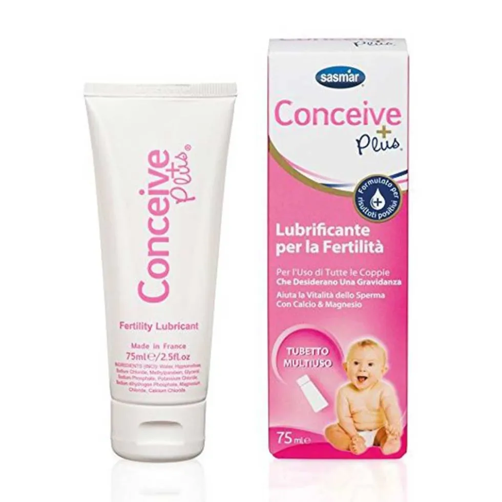 Sasmar Conceive Plus Lubrificante Vaginale Coadiuvante Fertilità, 75ml
