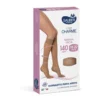 Sauber Gambaletto Open Toe 140 denari - Gambaletto Sauber per insufficienza venosa, beige taglia 3