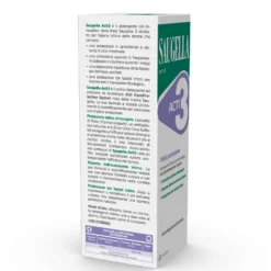 Saugella Acti3 - Detergente Intimo a pH 3.5 Tripla Protezione, 250ml