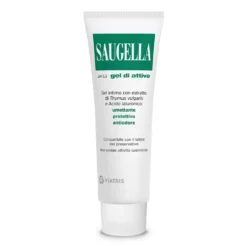 Saugella Attiva - Gel Intimo a pH 5.5 Umettante Protettivo e Antiodore, 30ml