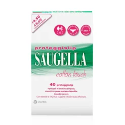 Saugella Cotton Touch - Proteggislip 100% Cotone Ipoallergenici, 40 Pezzi