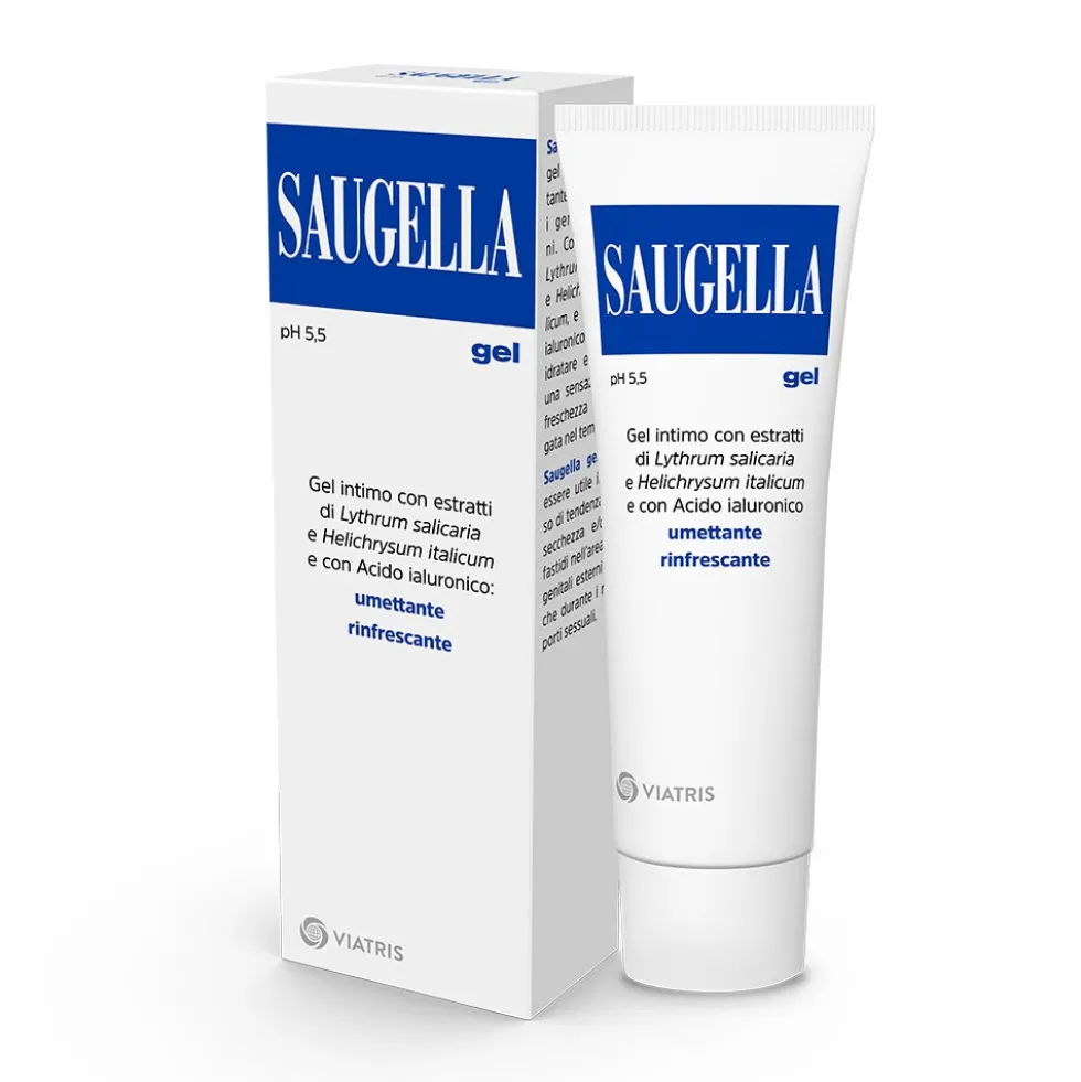 Saugella Dermoliquido - Gel Intimo a pH 5.5 Umettante e Rinfrescante, 30ml