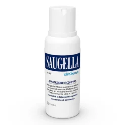 Saugella IdraSerum - Detergente Intimo a pH 4.5 con Latte di Avena, 200ml