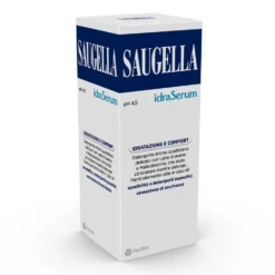 Saugella IdraSerum - Detergente Intimo a pH 4.5 con Latte di Avena, 200ml