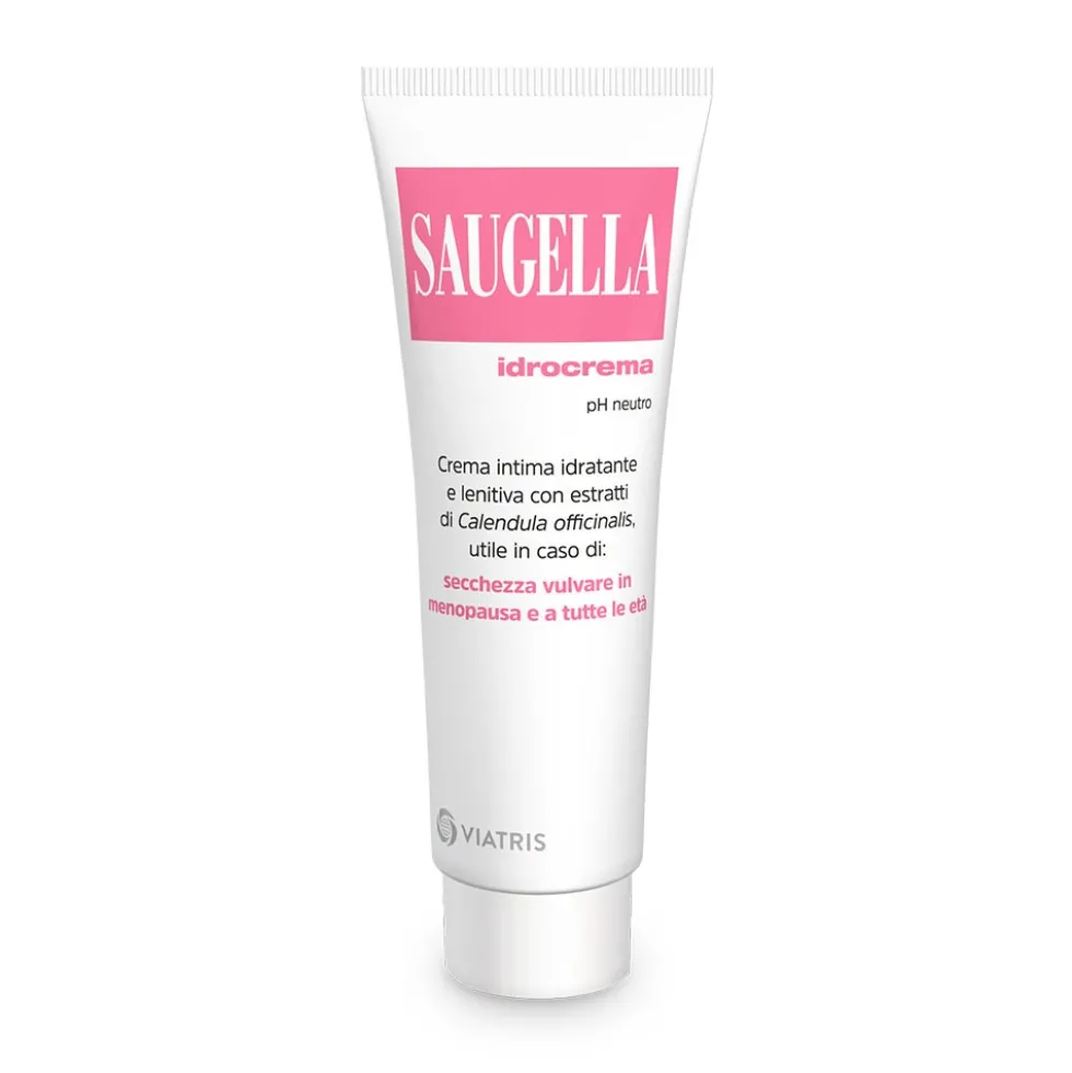Saugella Poligyn - Idrocrema Crema Intima Specifica pH Neutro con Calendula,30ml